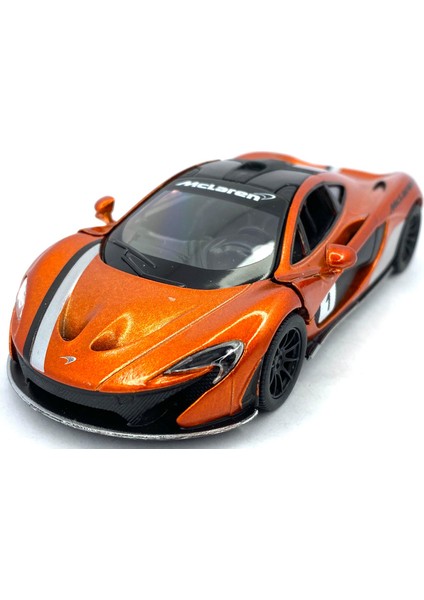 Mclaren P1 (Modifiyeli) - Çek Bırak 5inch. Lisanslı Model Araba, Oyuncak Araba 1:36