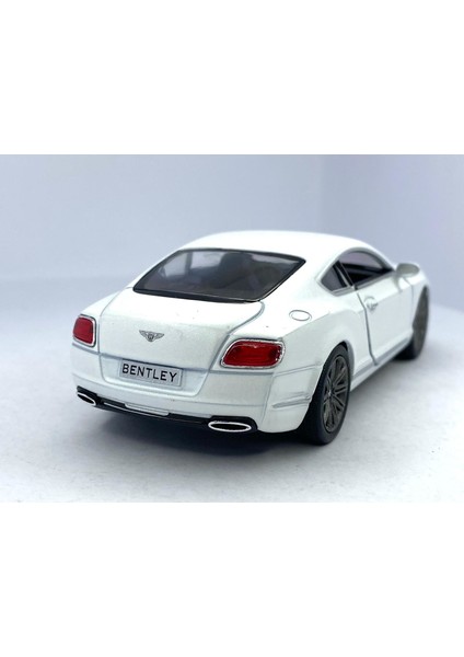 2012 Bentley Continental Gt Speed - Çek Bırak 5inch. Lisanslı Model Araba, Oyuncak Araba 1:38