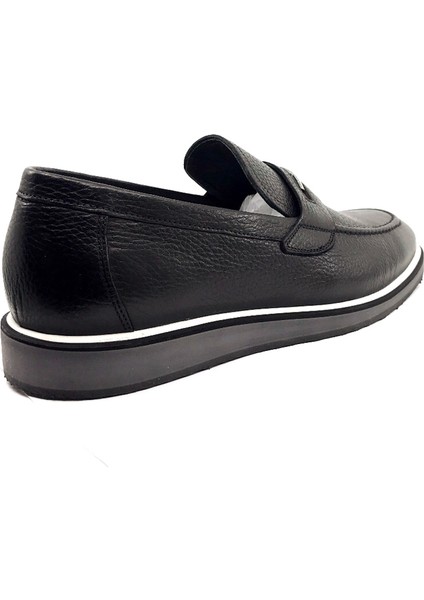3992 Siyah Flother Deri Erkek Ayakkabısı fırsatları