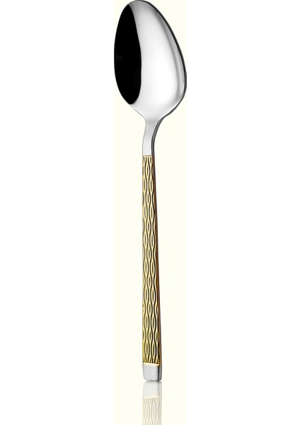 Pera Gold 12 Adet Çay Kaşık 18/10 Paslanmaz Çelik