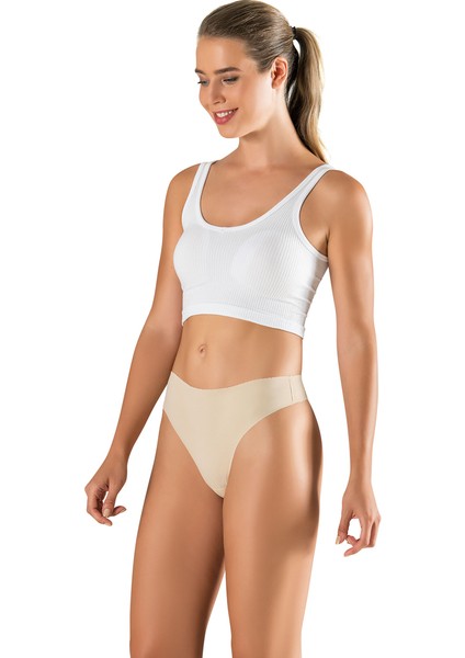 Lazer Kesim Siyah Slip Tanga Dikişsiz Ipeksi Iz Yapmaz Silikonlu fırsatları