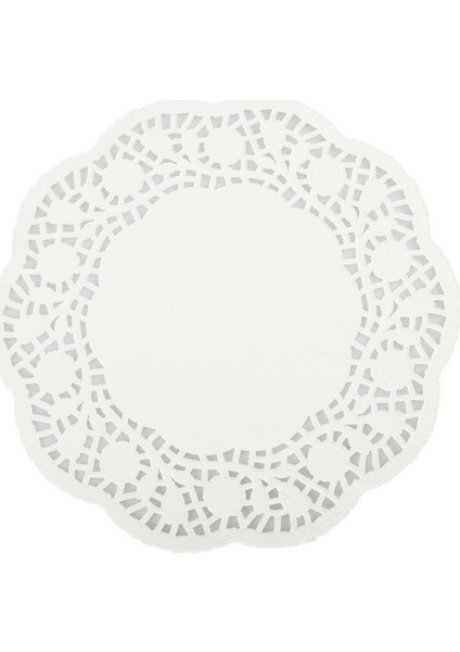Yuvarlak Kağıt Dantel Bardak Altlık 9 cm - 500 Adet