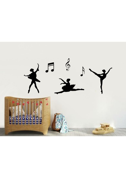 Balerin Çocuk Odası Ahşap Duvar Dekoru