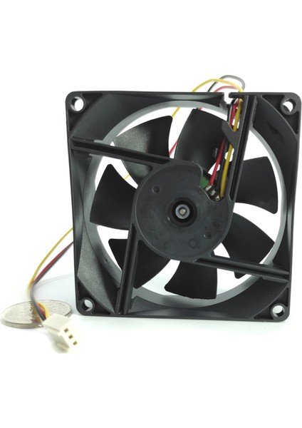 Asian Tech Store 8 cm Fan 25 mm 12 Volt 3 Pin