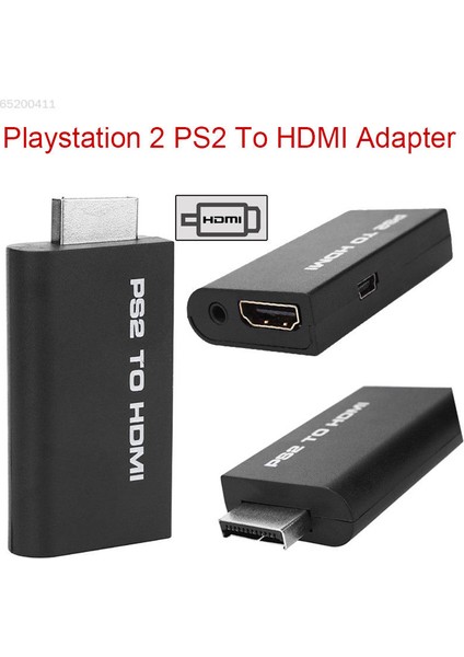 Playstation 2 Ps2 To HDMI Çevirici Tv Kablosu Adaptör Dönüştürücü Çevirici