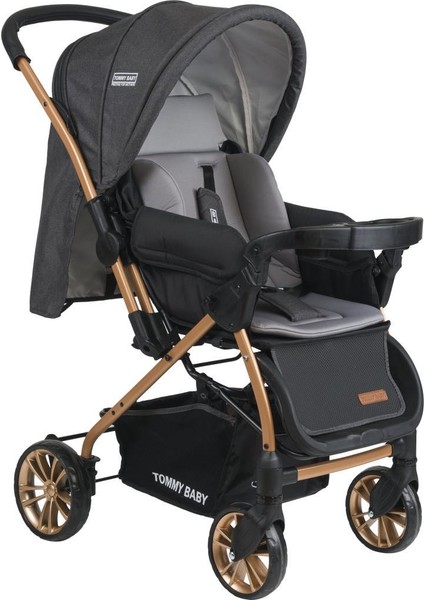 TB-980 Gold Çift Yönlü Bebek Arabası Puset