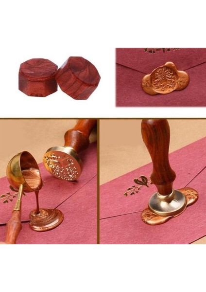 Retro Mektup Mühürü Damga K Harfi + 30 Adet Mühür Mumu + Eritme Kaşığı fiyatları