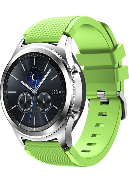 Huawei Watch 20MM Krd2 Frontier Silikon Kordon Yeşil