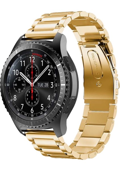 Samsung Watch 20MM Krd5 Klasik Metal Kordon Gold