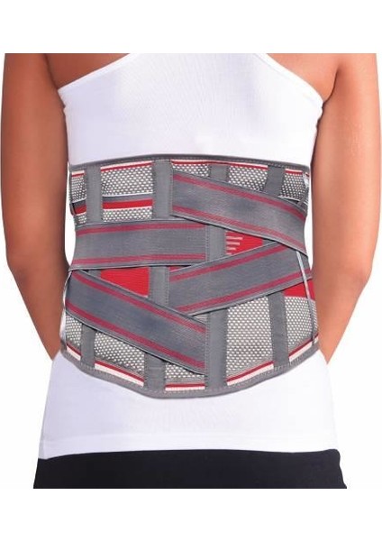 KB724 Örme Lumbosacral Çelik Balenli Korse S-M