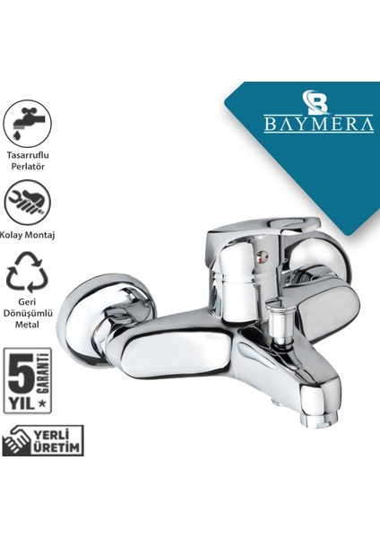 Aç-Kapa Banyo Bataryası 40 mm Kartuş