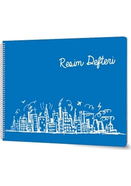 Spiralli Resim Defteri 25 x 35