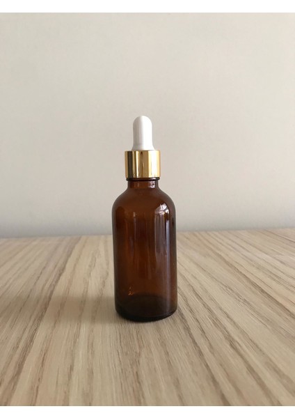 50CC Kahverengi Cam Şişe+Sarı Kapak Beyaz Emzik,ecza Şişesi,medikal Şişe,boş Şişe,50 Adet