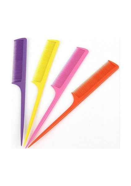 Renkli Krepe Tarağı 4lü
