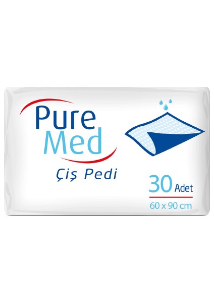 Pure Med  Kedi Köpek Çiş Pedi 60 x 90 cm 30 Adet