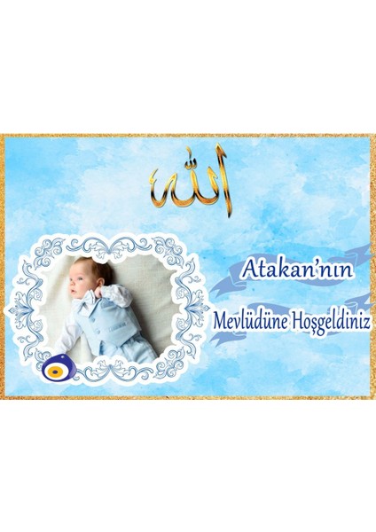 Bebek Mevlüt Erkek Magnet 16 Adet