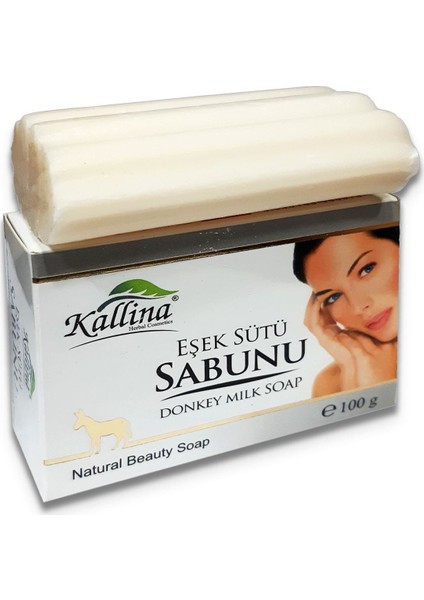 Kallina Eşek Sütü Sabunu 100 gr 3 Adet