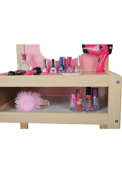 Ahşap Çocuk Makyaj Masası