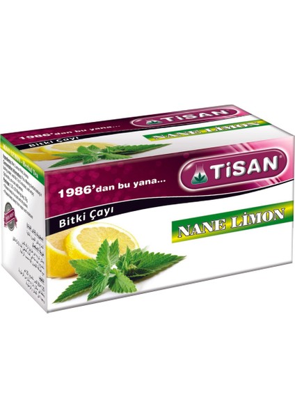 Nane Limon Çayı (20 Süzen Poşet)
