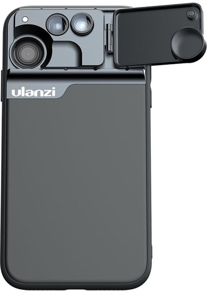 U-Lens Apple iPhone 11 Çoklu Profesyonel Lens Siyah