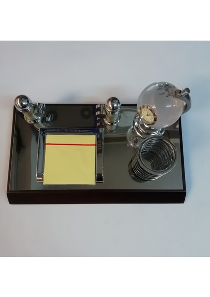 Kristal Küreli Masaüstü Organizer