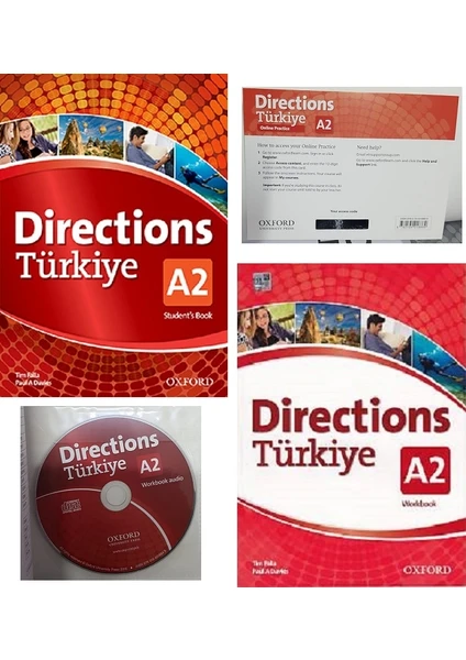 Oxford University Press Directions Türkiye A2 Student's Book + Workbook With Online Practice And Cd-Rom