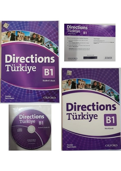 Directions Türkiye B1 Student's Book + Workbook With Online Practice And Cd-Rom