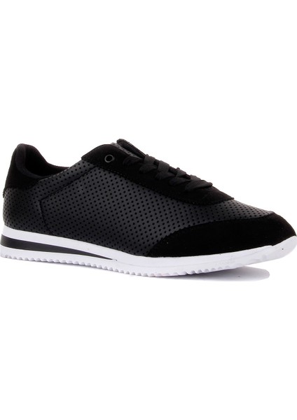 Moxee - Siyah Renk Bağcıklı Kadın Sneaker