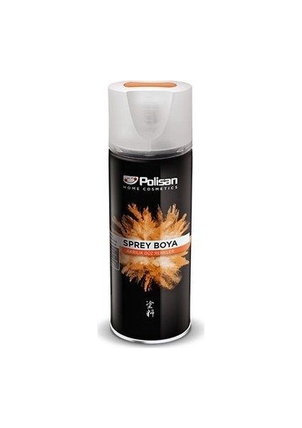 Akrilik Sprey Boya 400 ml Parlak Siyah RAL9005