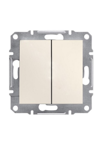 EPH1370123 Asfora Krem Çerçevesiz Stor Anahtarı