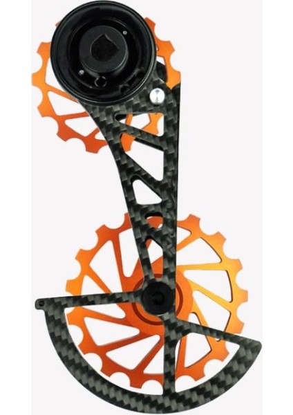 Ospw 3D Karbon Seramik Arka Vites Kafesi Sram Red - Force Axs Orange