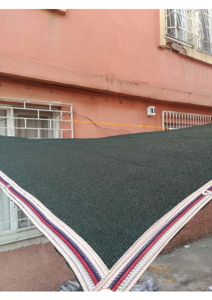 Politokfile Gölgelik File %95'lik Şeritli Metal Halkalı Yeşil 2 x 29 M