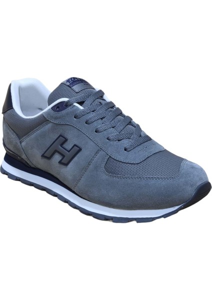 Peru Büyük Numara Sneakers Ayakkabı - Gri - 48