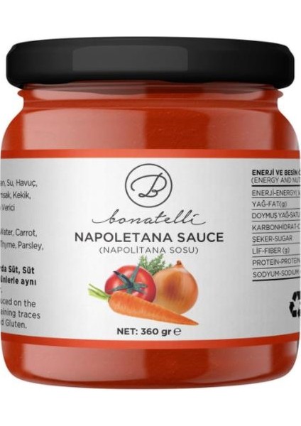 Napoliten Makarna Sosu 360 Gr