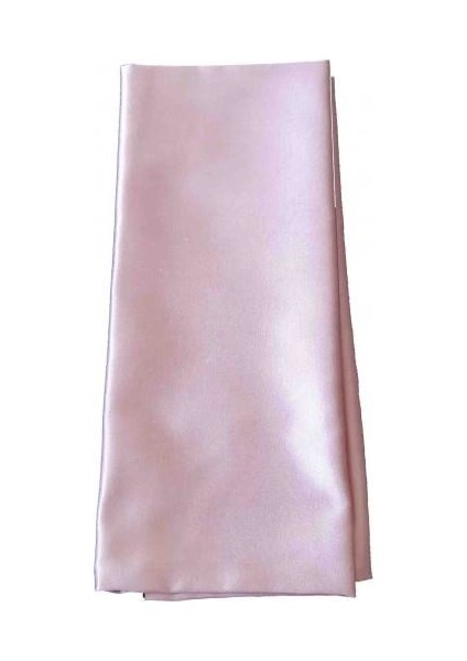 120X50 Cm, Pudra Renk Pamuklu Saten Astarlık Kumaş