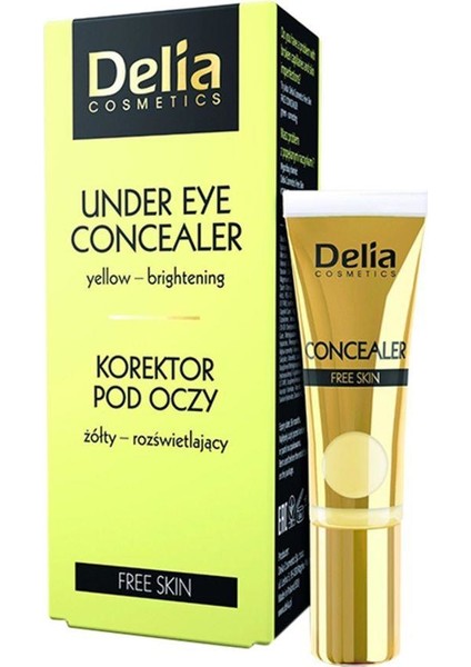 Under Eye Concealer 10 ml Aydınlık Etkisi 02 Yellow