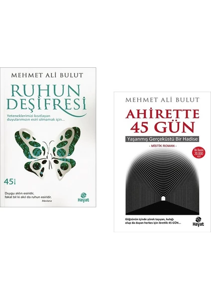 Ruhun Deşifresi - Ahirette 45 Gün - 2 Kitap - Mehmet Ali Bulut