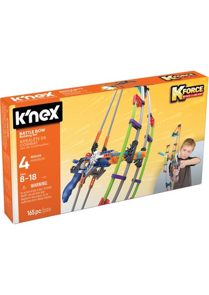 3D Boyutlu Yapboz Puzzle K'nex K-Force Battle Bow Set 47525