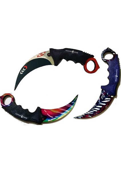 Ahşap Cs-Go 3'lü Karambite Oyuncak Set 9001