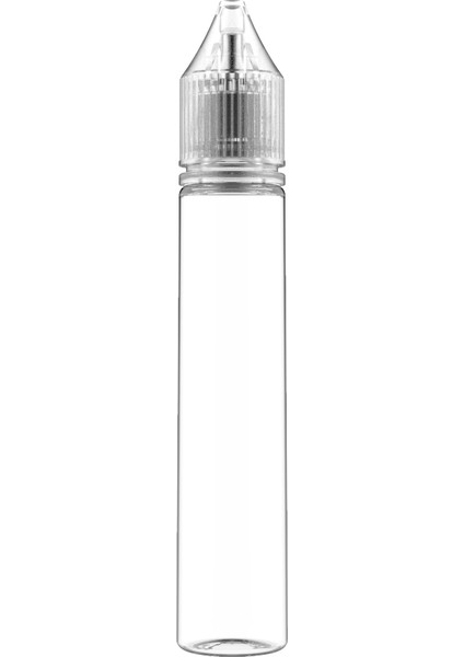 30ML V3 Pet Unıcorn Şişe Şeffaf Kapaklı Şeffaf Şişe 100 Adet