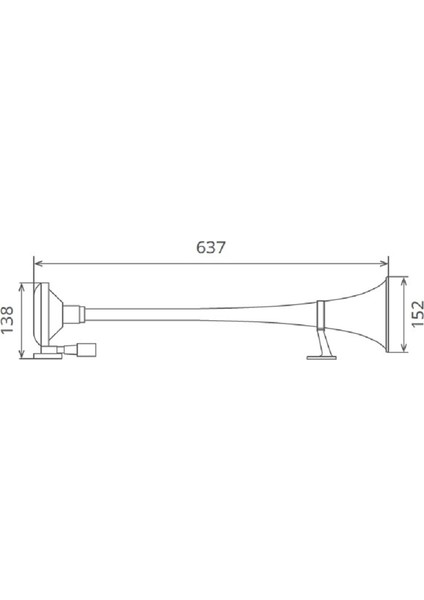 24 V Yat Tekne Korna Tır Ağır Vasıta Korna modelleri