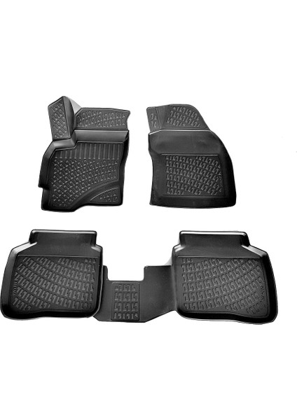 Ford Mondeo 3D Paspas Havuzlu 2001 - 2007 Arası Siyah Carax Marka-Ankarasanal