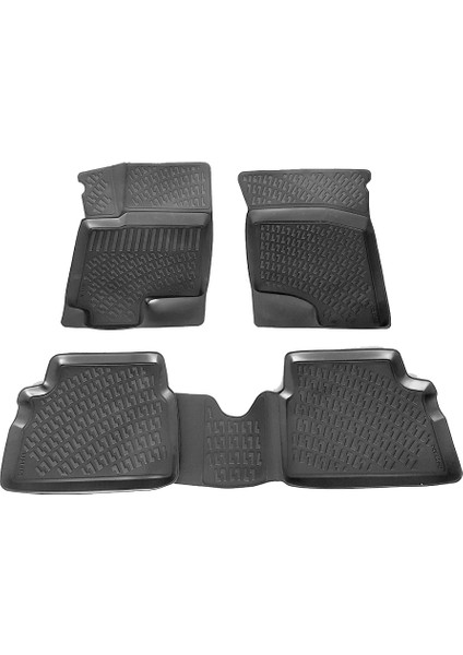 Hyundai Getz 3D Paspas Havuzlu 2002 - 2011 Arası Siyah Carax Marka-Ankarasanal