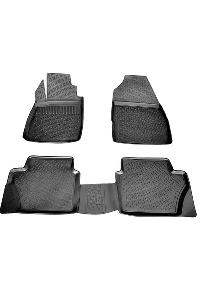 Ford Fiesta 3D Paspas Havuzlu Hb 2002 - 2008 Arası Siyah Carax Marka-Ankarasanal
