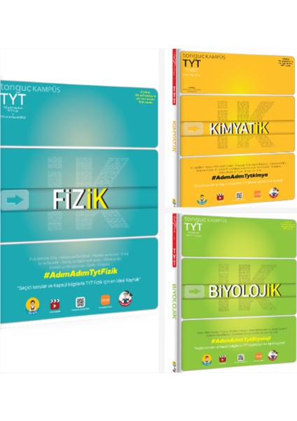 Kampüs TYT Biyolojik & TYT Kimyatik & TYT Fizik