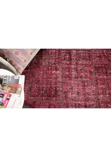 Patchwork El Dokuma Antik Anadolu Halısı Volcana modelleri