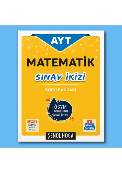 Şenol Hoca AYT Matematik Sınav İkizi Soru Bankası