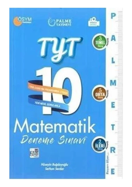 Palme Yayıncılık TYT Matematik 10 Deneme