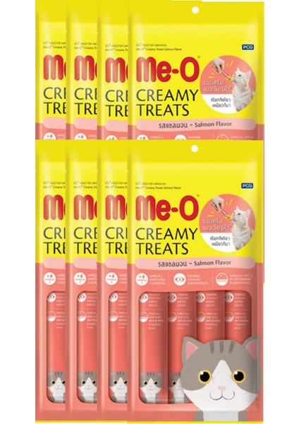 Me-O Me O Kedi Ödül 8 Paket 60 gr Somon Balık