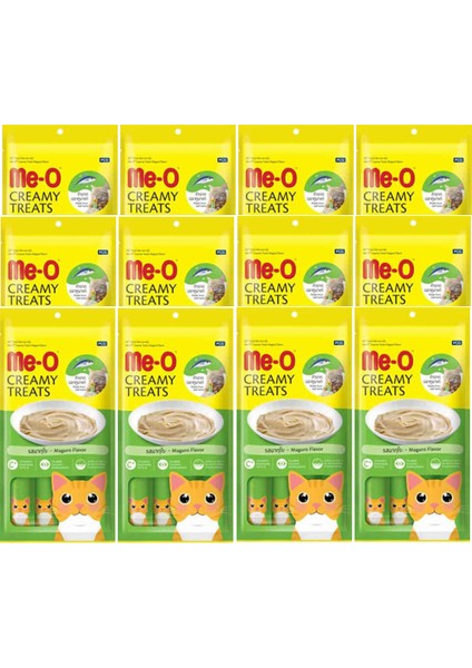 Me-O Me O Kedi Ödül 12 Paket 60 gr Mavi Yüzgeçli Orkinos